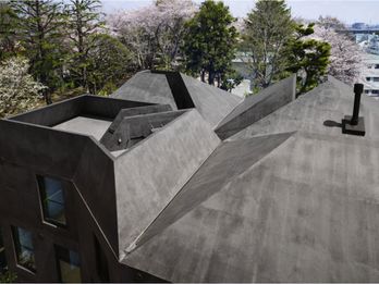 Concave and convex surfaces turn one roof into many.